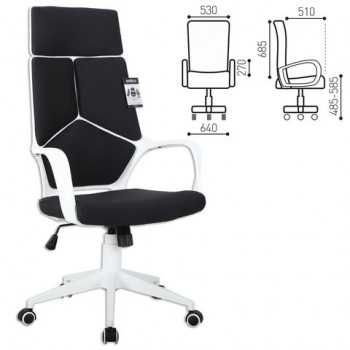 Кресло офисное BRABIX Prime EX-515 (черная ткань) в Дупленской - duplenskaya.mebel54.com | фото
