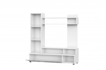 Мебель для гостиной "МГС 9" Белый / Цемент светлый в Дупленской - duplenskaya.mebel54.com | фото